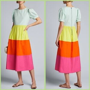 Alice + Olivia Multicolor Midi Dress